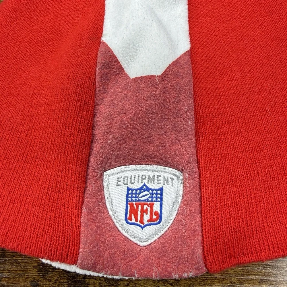 Reebok Kansas City Chiefs NFL Equipment Knit Beanie Hat Red White Adult